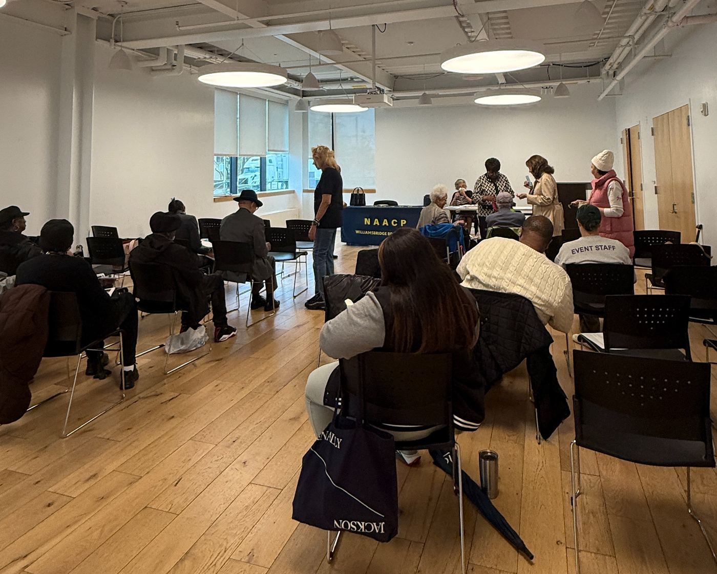 Community organization meeting — Northeast Bronx